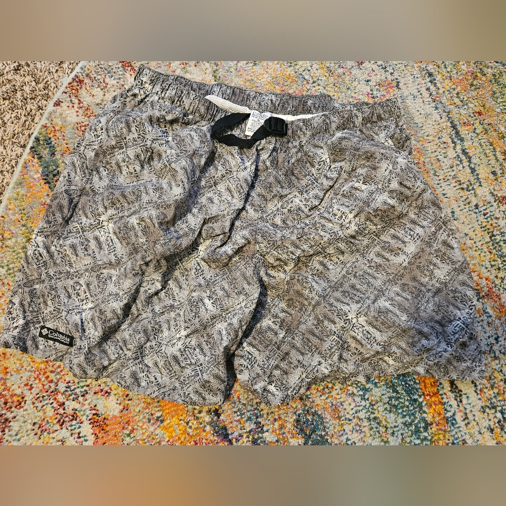5/$25✨️ Vintage 90s Columbia Sports Ware Mens XL Swim Trunks